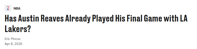 爱奇艺体育官网-5年1.7亿-2.4亿！里夫斯打完湖人最后1场比赛？